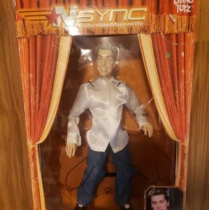 Vintage 2000 Living Toyz NSYNC Lance Bass Collectible Marionette Doll BRAND NEW